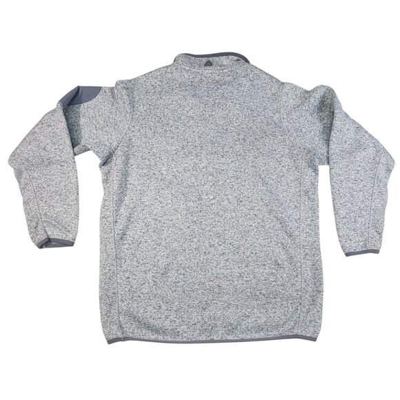 Antigua Texas A&M Aggies Mens Heather Gray Half-Zip Pullover Fleece Jacket XL - Picture 2 of 11